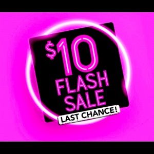 $10 FLASH SALE!!